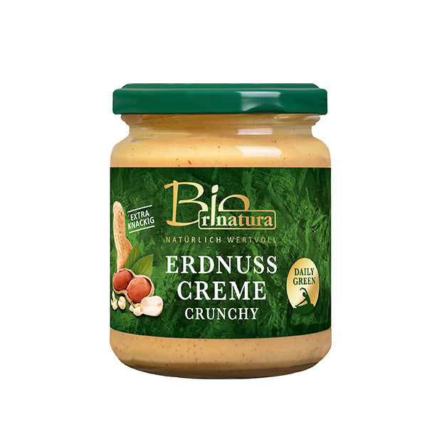 Crema (unt) arahide crunchy BIO Rinatura – 250 g driedfruits.ro/ Conserve & Semipreparate
